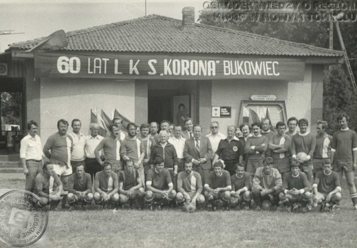 60-lecie Klubu Sportowego "KORONA" Bukowiec. Rok 1983.