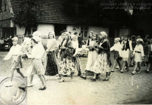 Dożynki w Bukowcu. Lata 60.