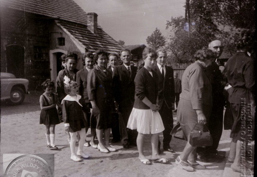 Bukowiec - goście weselni, rok 1965