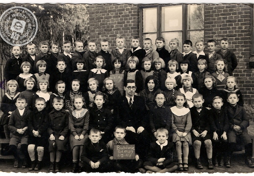 Szkoła w Bukowcu - rok szkolny 1938-39, klasa III i IV