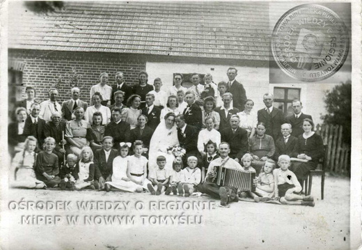 Wesele w Lipce Małej (Wytomyśl) - 1945 r.