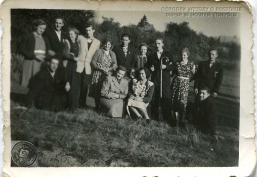 Na tzw. Górkach - październik 1955r.