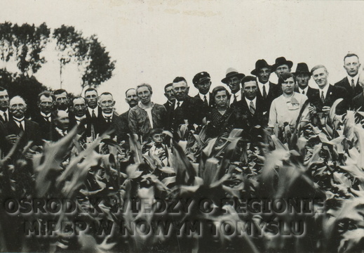 Zwiedzanie gospodrstwa p. Szofra w Wytomyślu, w dniu 7.07.1935r