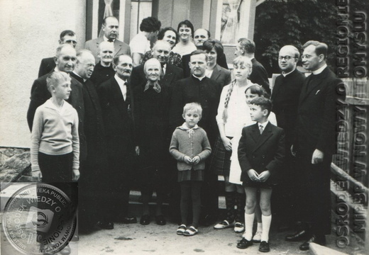 Pożegnanie Ks. Jana Sobieraja TChr przed wyjazdem na misje do Brazylii. Czerwiec 1966 rok.