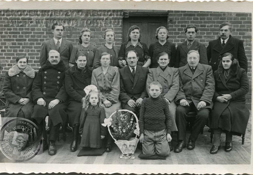 25-Lecie Heleny i Franciszka Knop z Lipki Małej - 1951 r.