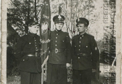 Poczet sztandarowy.