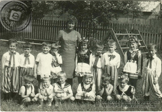 W przedszkolu 1967 r.