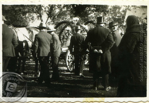 Uroczystość poświęcenia dzwonów w Borui Kościelnej 25-10-1936