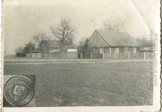 Siedlisko na skraju wsi - 1961r.