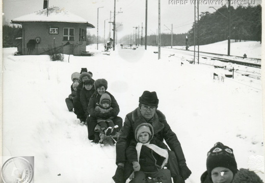 Kulig w Jastrzębsku Starym. 1980 rok