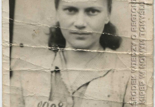 Maria Ossowska zd.Wlekła-1940r-Łagry w Łodzi