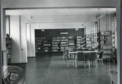 Otwarcie Powiatowej i Miejskiej Biblioteki Publicznej w Nowym Tomyślu - 1965 r.