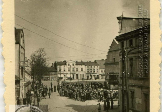 Plac Chopina (Stary Rynek) - 27 kwietnia 1947r.