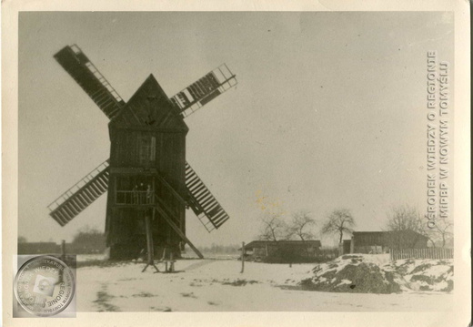 Ostatni z nowotomyskich wiatraków - 1934 r.