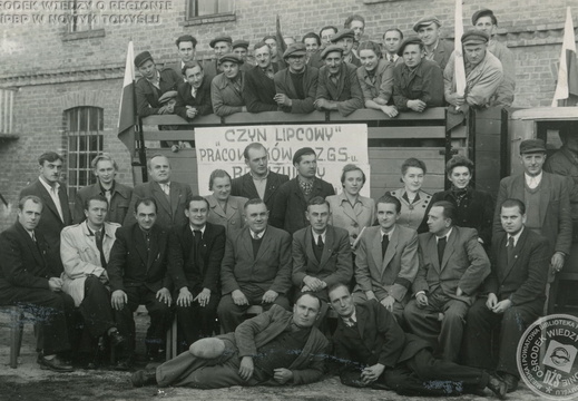 Czyn społeczny pracowników PZGS. Nowy Tomyśl 1950 r.