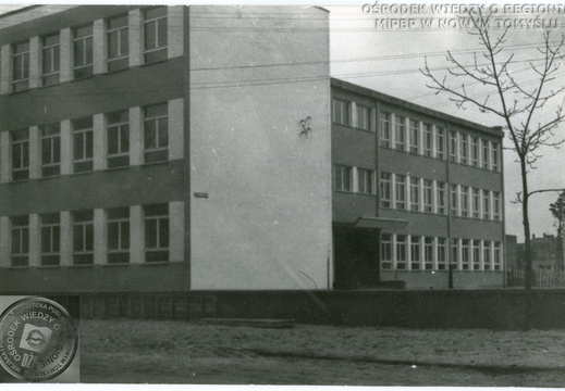 Budynek Liceum im. Mikołaja Kopernika. Lata 60. XX w.