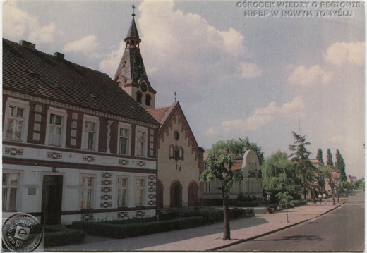 Pocztówka nowotomyska - kosciół NMP Nieustającej Pomocy z 1896 r.