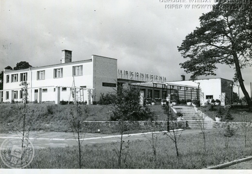 Restauracja "Słoneczna" w Parku Kultury i Wypoczynku w Nowym Tomyślu. 1974 r.