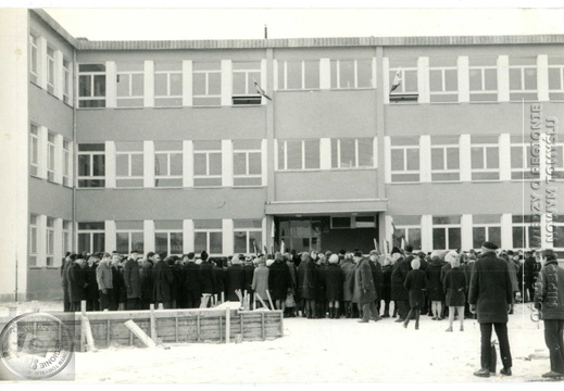 Oddanie do użytku nowego budynku Liceum Ogólnokształcącego - luty 1967 r.