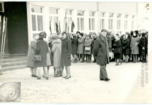 Oddanie do użytku nowego budynku Liceum Ogólnokształcącego - luty 1967 r.