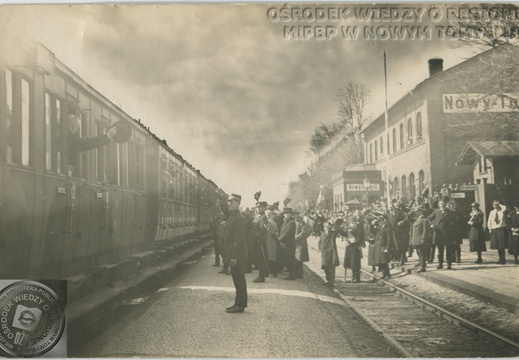 Pożegnanie starosty Ignacego Skoczenia, 1939 r.