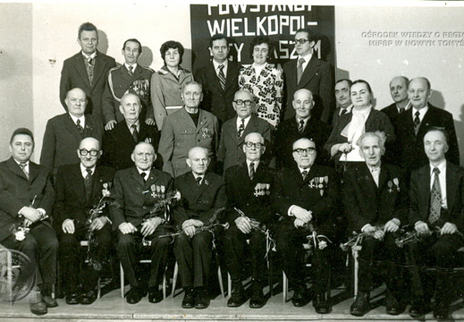 Uroczystość rocznicowa powstania wielkopolskiego, 1977 r.