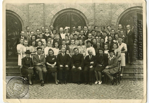 Chór kościelny im. ks. Wacława Gieburowskiego - 1947 r.