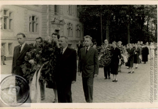 Pogrzeb dr Kazimierza Hołogi, 1958 r.