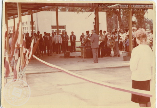 Otwarcie dworca autobusowego w Nowym Tomyślu, 20 lipca 1987 r.