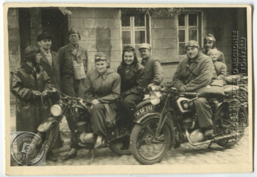 Nowotomyski Klub Motorowy "Mania" 1948 r.