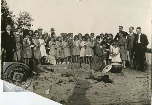 Harcerze na Glińskich Górach - maj 1932 r.