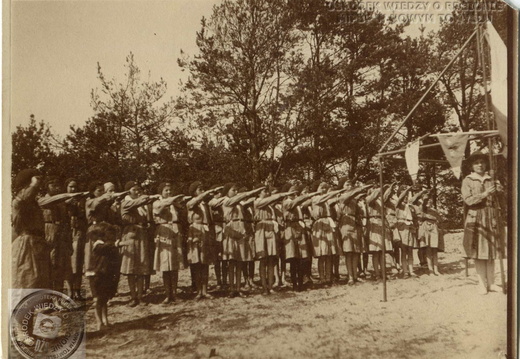 Harcerze na Glińskich Górach - 1932 r.