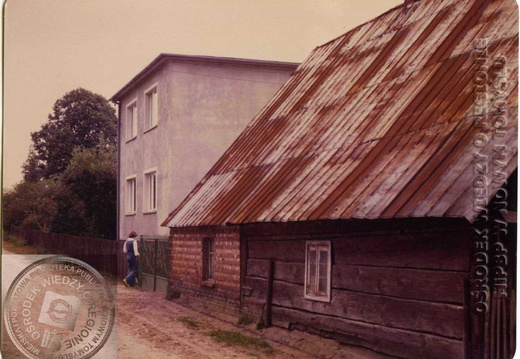 Sątopy 1976 r. - dom Rodziny Masłowskich przy ul. Bukowieckiej w Sątopach