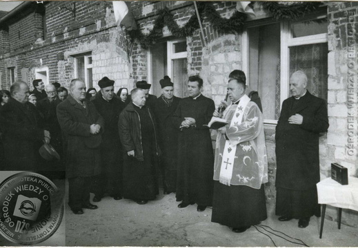 Sątopy 1979r. - otwarcie salek prafialnych