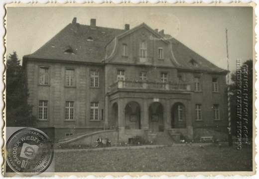 Państwowe Technikum Rolnicze Stary Tomyśl - dawny pałac rodziny Poncet. Rok 1964.