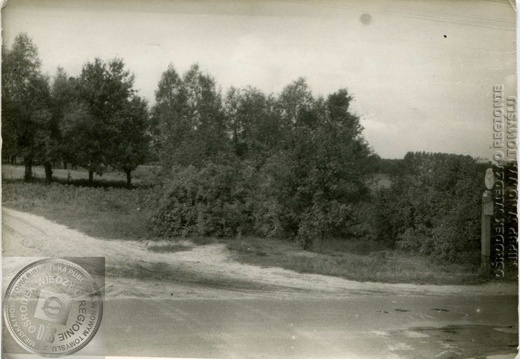 Miejsce, na którym miał stanąć krzyż - 1981r.