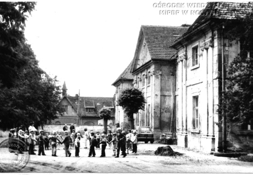 Pałac Sczanieckich w Wąsowie. 1985 r.