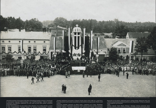 5 Społeczeństwo armii - panorama placu Niepodległości (ówczesnego placu Marszałka Piłsudskiego)