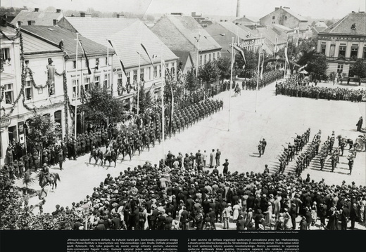 4 Społeczeństwo armii - panorama placu Chopina w Nowym Tomyślu