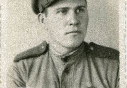 Żołnierz radziecki w Nowym Tomyślu, 1945 rok