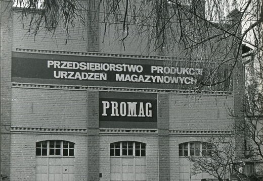 Główny budynek Przedsiębiorstwa produkcji Urządzeń magazynowych PROMAG w Nowym Tomyślu
