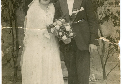 Ślub Sylwestra Słocińskiego. Bukowiec, 24 czerwca 1931 r.